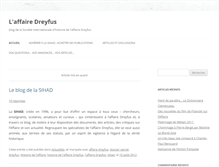 Tablet Screenshot of affaire-dreyfus.com